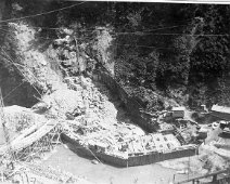 Caneadea13 Caneadea Dam Project - Building Stages. From Don Adams Collection