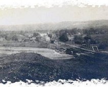 Caneadea20 Date about 1906. Photo taken from the hill where Route 49 is now looking to the North.