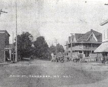 Caneadea27 The most noticable building -Westbrook Hotel-probably taken in the early 1920's.