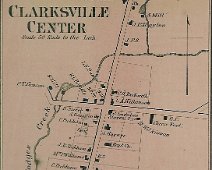 ClarksvilleCenter From the pages of "Atlas of Allegany County New York; From actual Surveys & Official Records Compiled & Published by D. G. Beers & Co.; 95 Maiden Lane, New York...