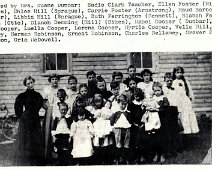 UnknownClarksv Unknown Year, Unknown Clarksville School; Photo from 1834-1985 West Clarksville Sesquicentennial Book
