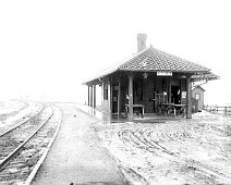 cuba_erie_1909a Erie Railroad (later Erie Lackawanna) depot in Cuba, NY. Circa 1909. Photos were submitted by Carolyn Lauser Jacobs, born and raised in Cuba, NY.