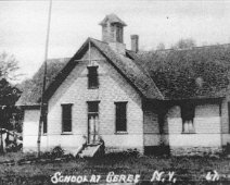 Ceres School The Ceres School was built in 1855. It still can be seen today and has served as a community center. Above Post Card available in a set of notecards produced &...