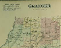 GrangerTown-North&Directory From the pages of "Atlas of Allegany County New York; From actual Surveys & Official Records Compiled & Published by D. G. Beers & Co.; 95 Maiden Lane, New York...