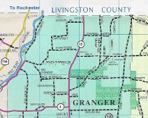 TownGrangerMap Published by Allegany County Dept of Public Works, 2004.