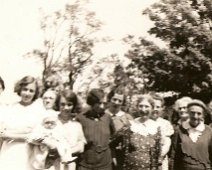 District_3_f Third lady from Right(in back), Ada Weaver Unknown others... (June 1937) Submitted by Jim Gelser.