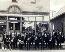 Short Tract Band ca.1915 Featured above, "SHORT TRACT BAND, 1915" - submitted by Marjorie Marriott, Fillmore NY; In front of old Wiles Store; Main Street - Fillmore. Known: Ed Marriott,...