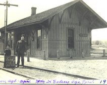 PRR Rossburg Pennsylvania RR Depot - Rossburg,NY. "My Grandfather William J Gelser lived in the Rossburg / Wiscoy area for years. He worked for the Pennsyvania Railroad as...