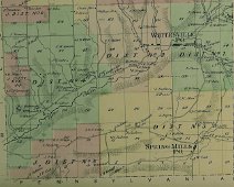 IndependenceTown-South "Atlas of Allegany County New York; From actual Surveys & Official Records Compiled & Published by D. G. Beers & Co.; 95 Maiden Lane, New York - 1869"...