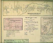 Whitesville_Independence "Atlas of Allegany County New York; From actual Surveys & Official Records Compiled & Published by D. G. Beers & Co.; 95 Maiden Lane, New York - 1869"...