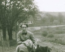 Cora Luce 1918 "Two photos of Cora Luce. One in 1918 with her dog Skippy and the other looks it was taken in the late 1950's. I checked the census and her husbands name was...