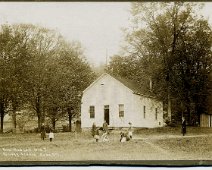 New Hudson Dist 1 "1914 Kellogg Studios - New Hudson District School #1 (Perhaps Planting a Tree on Arbor Day)" ---Cassie Yarsky