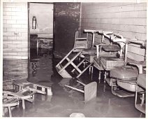 InsideOfSchool Inside school building; damage everywhere. Photo by Dick Neal