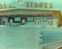 A&P Food-Now Bokman of Wellsville A & P Store c.1966 - now Bokman of Wellsville building. Collection of Don Baldwin. Original building was built by Ford & Peckham as Stran Steel building in ca....