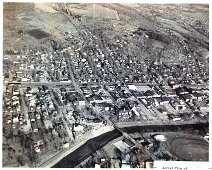 AerielView-Wlsv-1966 1966 Aerial View of Wellsville. Collection of Don Baldwin.