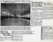 B&S Service & Supply Corp Jan 30, 1941; New Garage on Main Street; Later became Jerry Hackett Auto Dealership and Collins Building Supplies; Finally, North Main Lumber & demolished to...