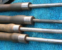 BL002 Set of Aluminum forming tools from collection of Brian Lynch