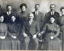 Leonard Family The Matt Leonard Family Unknown Date Katherine Leonard Matt Leonard Elizabeth Dolan William Leonard Frank Leonard Emma Morris Front Row: Anna Dean Rose...