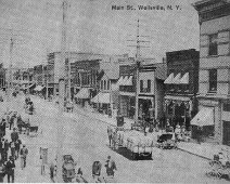 MainSt-Wellsville-LynchStoreRight Main St - Wellsville Lynch Store at Right with Awning