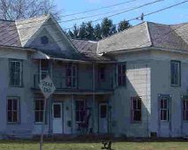 Crowner House 2 Before the demolition began..... From the April 2010 Issue of Newsletter, Thelma Rogers Genealogical & Historical Society of Wellsville, NY; by Mary Rhodes....