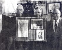 Apollo 4 members0001 Photo Original by Joan Dickenson-Wellsville Daily Reporter . The quartet above, the only charter members still living in Wellsville, recently presented a...