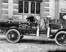 FirstTruckofDykeStHoseCo First fire truck owned by Dyke Street Hose Company. From Pennysaver "Remember When"; Submitted by Bob Lehman