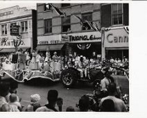 royal neighbors float 2 Float #2 during Wellsville Centennial Parade; Royal Neighbors of America, Wellsville Camp. Submitted by Marlea Ramsey Robbins