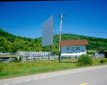 Wellsville NY Drive-in 2 Aug 2001 Wellsville NY Drive-in Aug 2001 #2. Craig Braack photo.