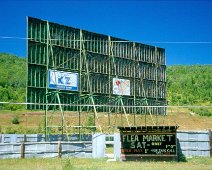 Wellsville NY Drive-in 3 Aug 2001 Wellsville NY Drive-in Aug 2001 #3. Craig Braack photo.