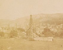 Richburg oil derricks ca.1880 Richburg oil derricks, 1880. Photo from Ford Easton.