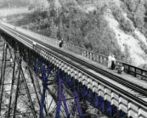 BuffSus13 View 2; B & S Railroad Bridge - Caneadea, NY c.1904-06 From files of County Historian, Craig Braack