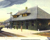 BuffSus15 B & S Railroad Station - Arcade, NY A Postcard submitted by Richard Palmer