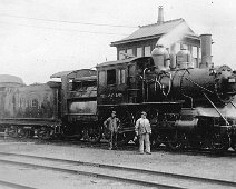 520 THOMAS C CLARK AT OLEAN EARLY 1900S HONOR ENGINE, THOMAS C. CLARK; Engineer was allowed to place his name on the locomotive according to the "Honors" of Service. "One of the most important and...