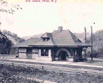 EriePostcard01 Alfred Station, NY