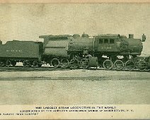 ErieRR03 American Locomotive Works' #2600 of "The Erie"; from the Collection of Dan Nicholson.