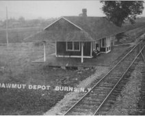 PSN depot in Burns PSN depot in Burns, N.Y. Date unknown. Photo courtesy of Richard Palmer.
