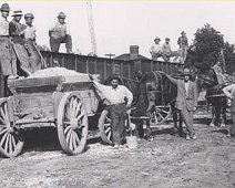 Shawmut07 c.1910 - Unloading Cars at Angelica
