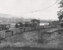 Shawmut30 5 NEW LOCOMOTIVES ARRIVING at Angelica Coach House about 1908.