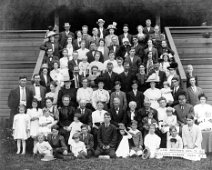 LawReunion LAW FAMILY REUNION - 1912; I have a picture I am attaching that is the Law Reunion taken August 20, 1912 by Kellogg Studios, Cuba, NY. I know a couple of people...